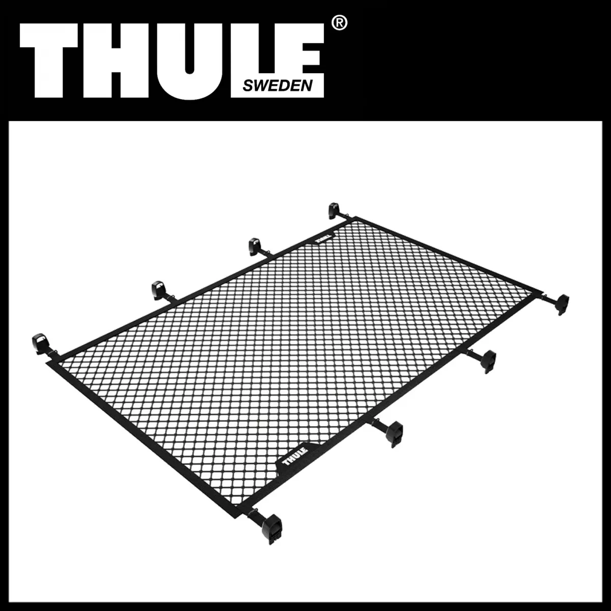 Thule Trail Load Net M 8239 L 8249 Gepäcknetz für Gepäckkorb 108 x 55 cm  oder 132 x 65 cm, Cargo-, Dachboxen, Gepäckkörbe und Taschen