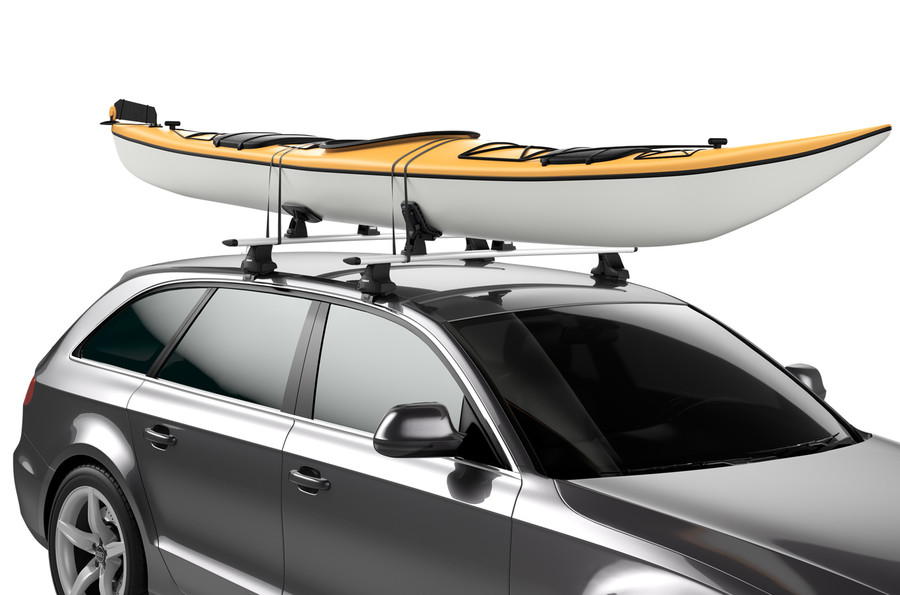 Kajakträger Thule Dock Glide 896 Kajak Dachträger Thule 896000 |  Wassersportträger