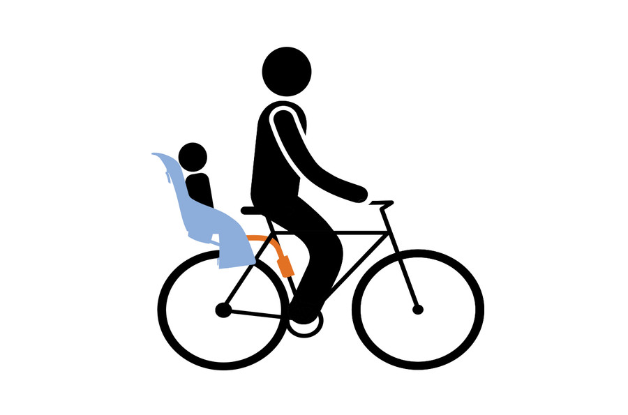 hinten RideAlong Gray Fahrradkindersitz Hellgrau für Farbe Kindersitze Light Kindersitz Lite | Thule Fahrradanhänger, Kindersitze | Fahrradsitz