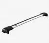 silbernes Reelingkomplettträger 1x77cmTraverse 721200 + 1x86cmTraverse 721300 + Raised Rail 4er Fußsatz 720400 Thule WingBar Edge  Dachträgersystem aluminium komplettes Dachträgersystem Komplettträger Universalträger Allzweckträger  