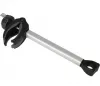 Ersatzteil Radhalter Position 2,5 ca.30cm (Mitte-Mitte) silber G2 zum Abschließen mit Schloss und Schlüssel Nummer nicht wählbar passt bei Elite G2 Standard Sport Thule Bike Holder 2 with lock 307367 Thule Fahrradhaltearm 2 G3 lock mit Acu Toght Knob