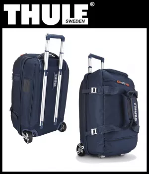 Reisetasche Koffer mit Rollen Trolley Reisekoffer, Farbe: Dark Blue, Dunkelblau Thule Crossover 56L Rolling Duffel